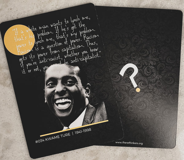 education .  radical black activist cards