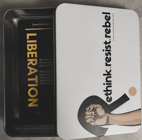 education .  radical black activist cards